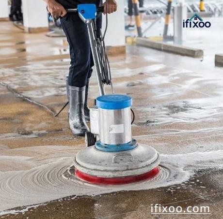 تنظيف الارضيات